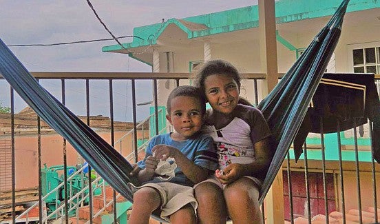 In Utuado, the devastation forced generations to regroup within one household. Photo courtesy of Lupe Partida and Bareerah Zafar