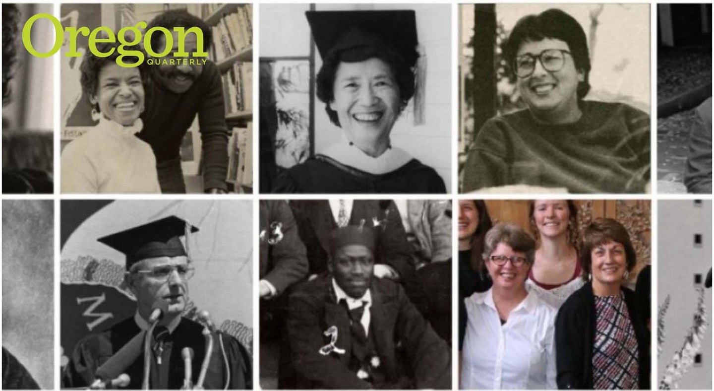 Portraits of 11 distinguished Oregonians who are featured in the 'Our Impact through Images' exhibit