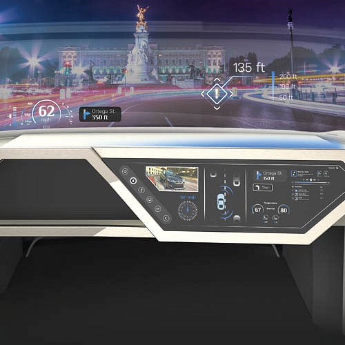 TJ Low / Cruise Control heads-up automotive display