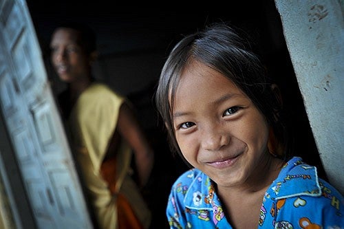 Child in Laos