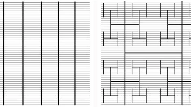 Traditional busbar design vs. H tree hybrid