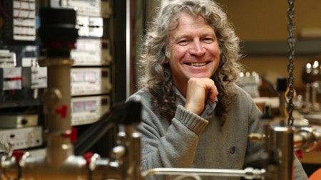 Physics department head Richard Taylor