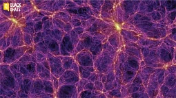 Dark matter illlustration