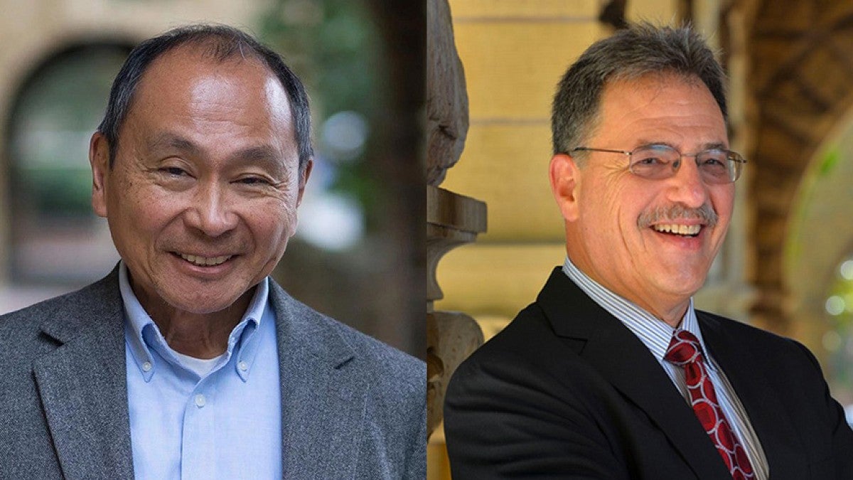 Francis Fukuyama and Larry Diamond