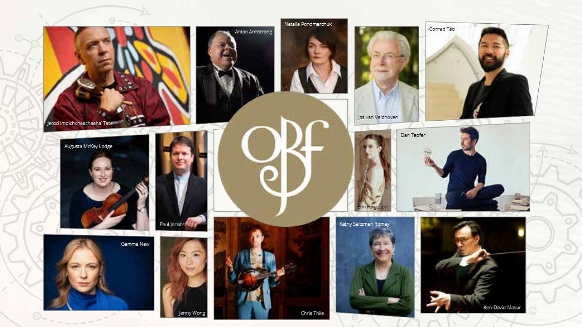 Oregon Bach Festival collage