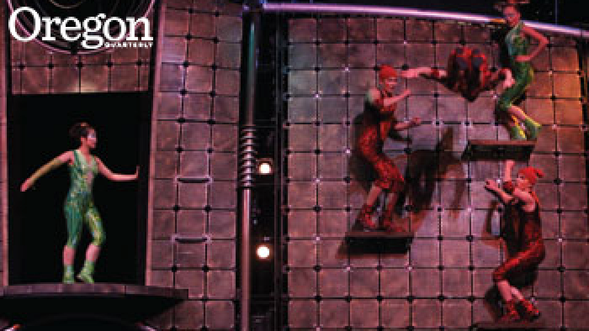 Cirque du Soleil performing their touring show Dralion at Matthew Knight Arena, 2011. Photograph courtesy Mike Duncan