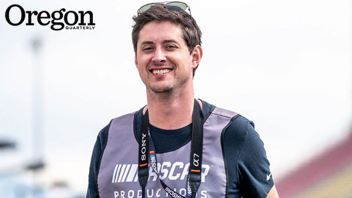 Tyson Winter works as the social media manager for NASCAR