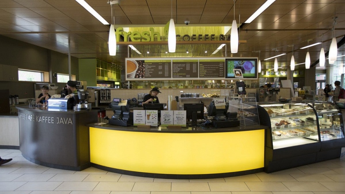 Global Scholars Hall coffee shop