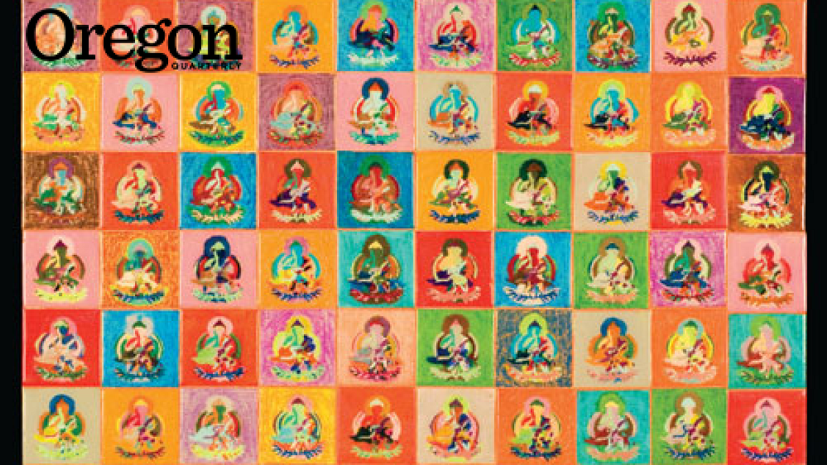 Jordan Schnitzer Museum of Art - Detail from Happy Buddha by Ik-Joong Kang, 2007