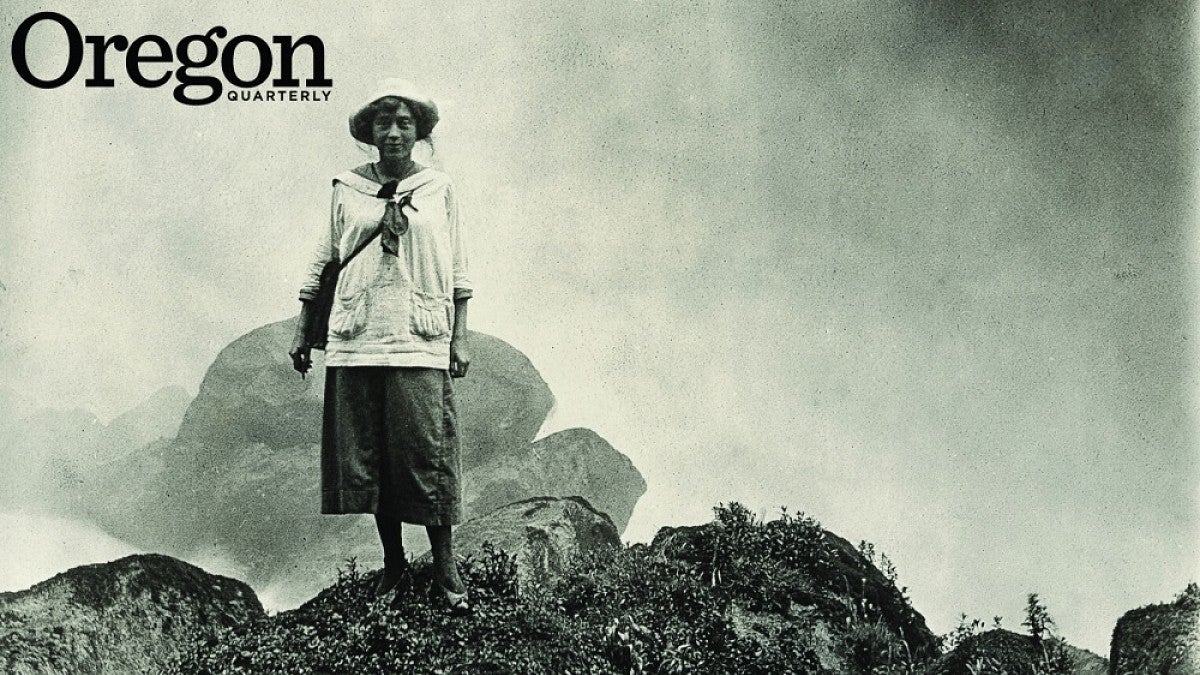 While the true story of Opal Whiteley may never be known, the love she felt for the natural world is indisputable. Photograph courtesy University of Oregon Libraries, Special Collections and University Archives