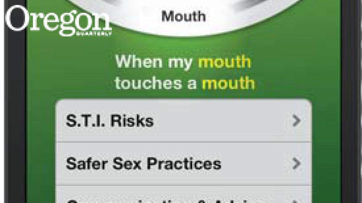 Sex Positive, a new phone application from the University Health Center, provides health-related information about sex targeted at the millennial generation. Photograph courtesy University Health Center  