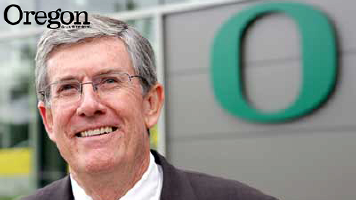 Photograph courtesy UO Office of Communications