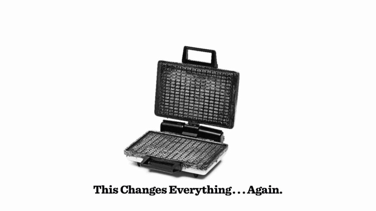 Bill Bowerman's waffle iron
