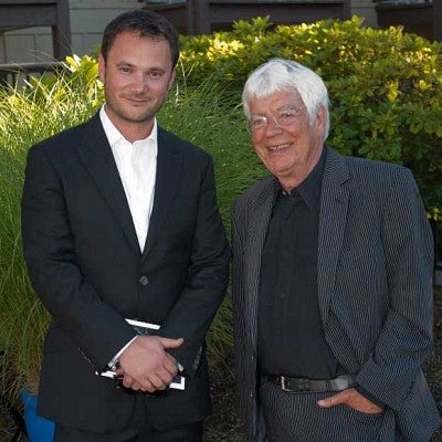Helmuth Rilling and Matthew Halls