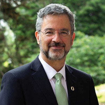 Provost Patrick Phillips (credit: Jesse Summers, University Communications)