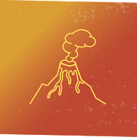 Volcano icon