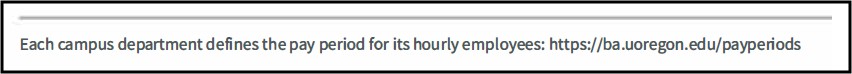 Footer of Earning Statement