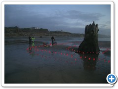 GPR of beach sands, Big Stump, Waldport OR