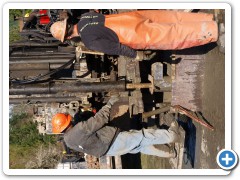 Coring to 65 m, near Little Lake, OR	