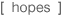 hopes