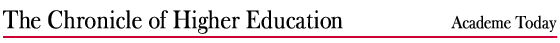 The Chronicle of Higher Education: Articles