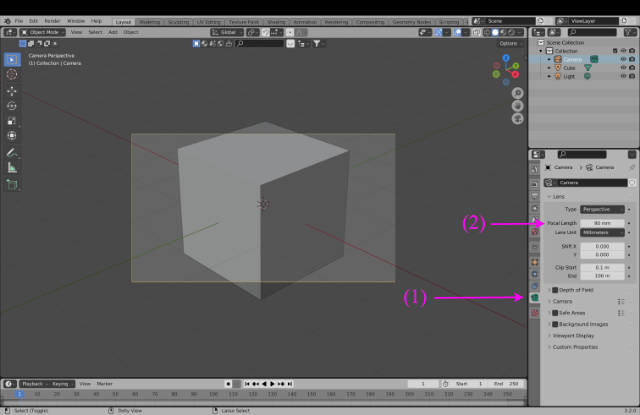 Adjust Focal Length