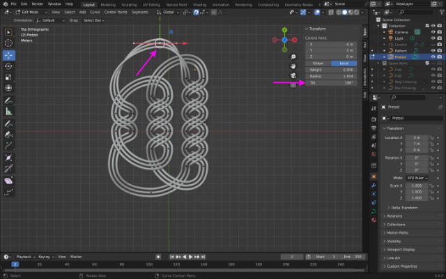 Tilting a vertex