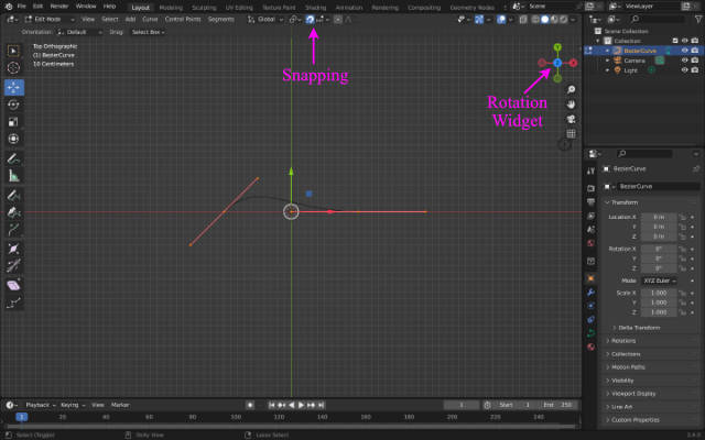 Add Bezier