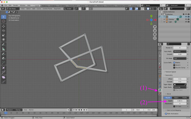 Putting a tube around a curve