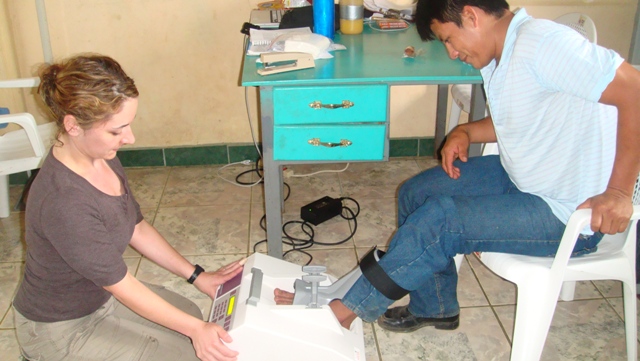 Felicia: Bone density data. Photo: Liebert 2009.