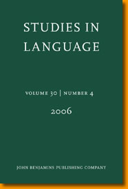 Studies in Language