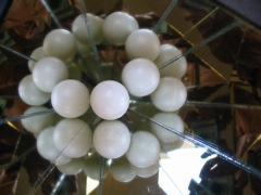 48 balls — note 2-fold, 3-fold, 4-fold axes