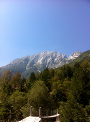 2016-08-27 04.46 End of afternoon walk along Soča Trail