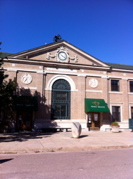 (A)Burlington Train Station