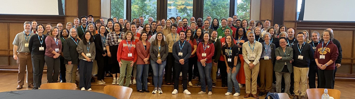 Group photo of all ALP participants from fall 2025 session in Indiana
