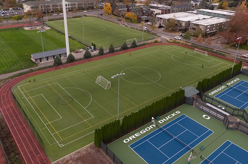 Aerial photo of Turf Field 3