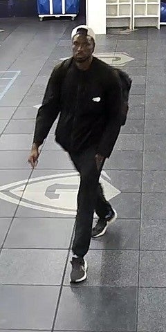 Photo of Portland Campus burglary suspect. 