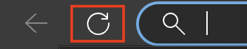 Edge refresh icon