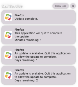 Notifications example