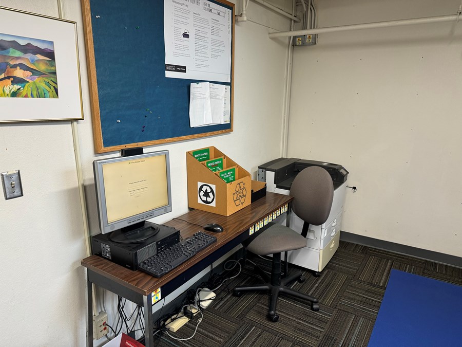 Printer in Hendricks lab