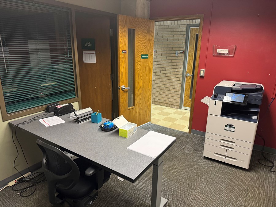 Image of printer nearest to SSIL labs