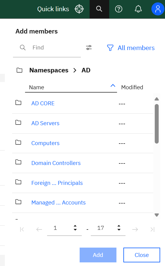 Find user field