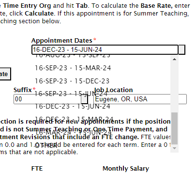Time Entry example with overlapping elements due to a caching issue.