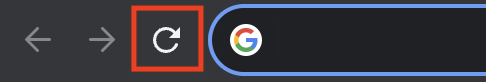 Chrome Refresh button