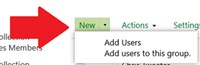 Create Groups > New example