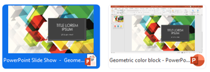 Presenter Mode (left) and Edit Mode (right)