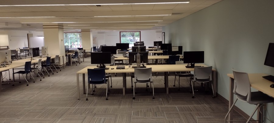 Library Learning Commons reverse view
