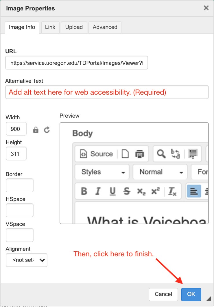 Alt text example