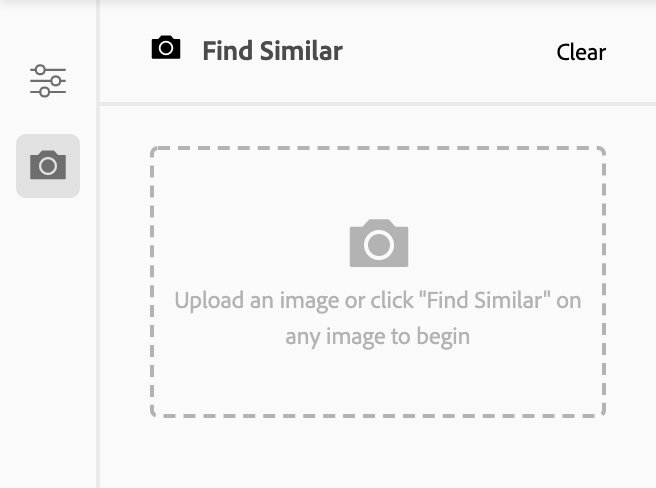 Find Similar feature from the filter panel