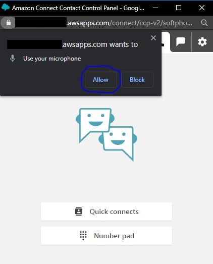 Allow for pop-ups (Chrome window)